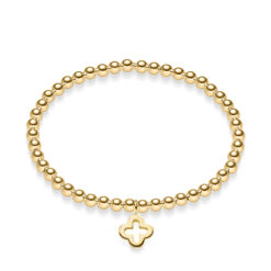 Alternative view of Kugelarmband "Caro" aus 925 Sterling Silber, goldplattiert