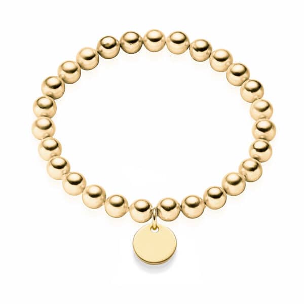 Alternative view of Kugelarmband "Anthea" aus 925 Sterling Silber, goldplattiert