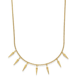 Kette Anastasia Zacken 925′ goldplattiert