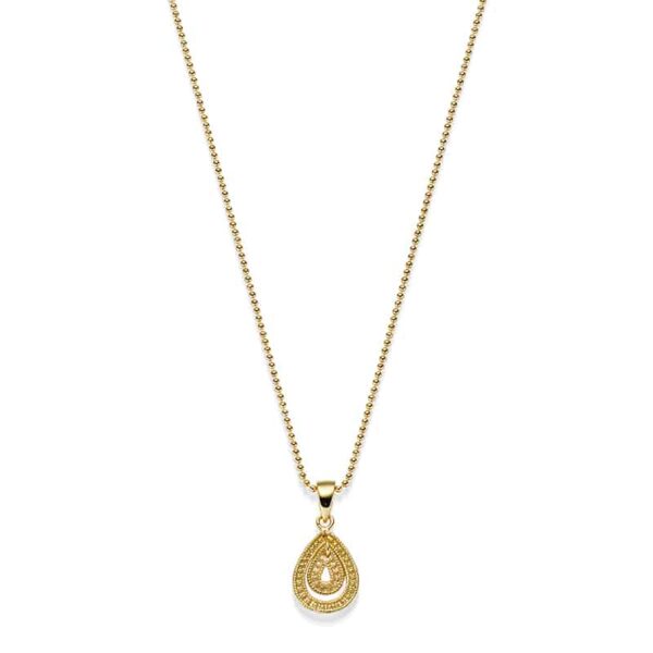 Kette "Cassandra" aus 925 Sterling Silber, goldplattiert