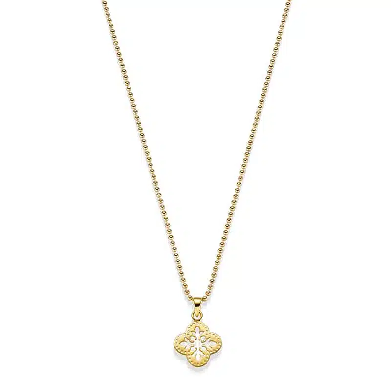 Kette „Salvador“ aus 925 Sterling Silber, goldplattiert