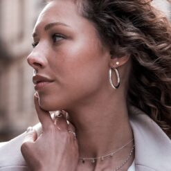 Alternative view of Ohrringe Kleeblatt Becca 925 Sterling Silber