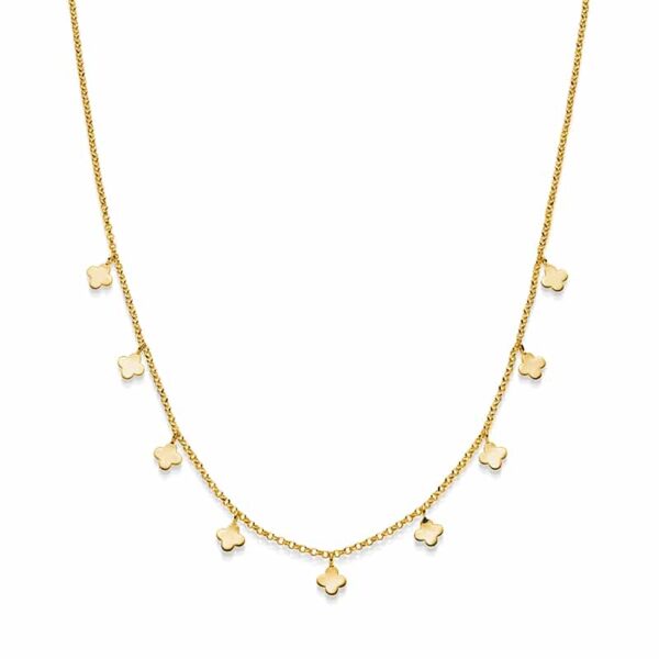 Kette "Becca" aus 925 Sterling Silber, goldplattiert