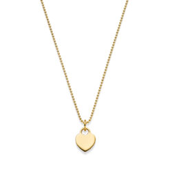 Kette Herz Helen 925 Sterling Silber goldplattiert