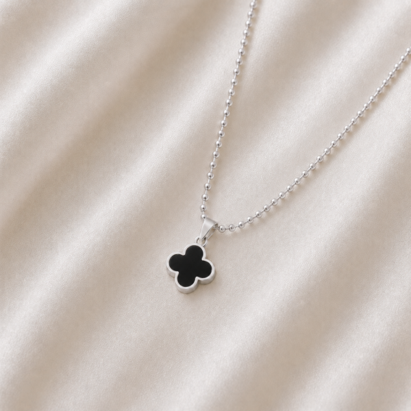 Kette „New York Mini“ mit Onyx aus 925er Sterling Silber