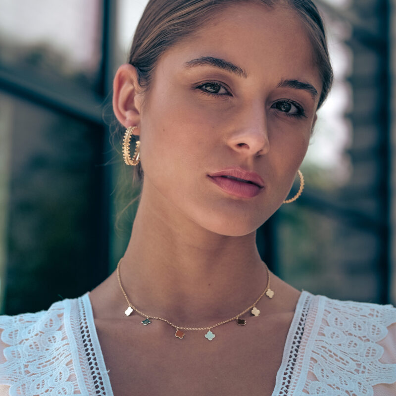 Alternative view of Kette „Carry“ klein aus 925er Sterling Silber, goldplattiert