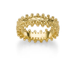 Ring Aurelia 925 Sterling Silber goldplattiert