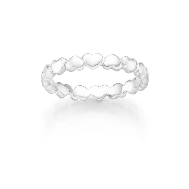Ring "Miranda" aus 925 Sterling Silber, mattiert