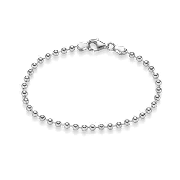 Basic Kugelarmband aus 925 Sterling Silber