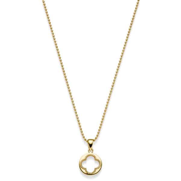 Kette "Paros" aus 925 Sterling Silber, goldplattiert