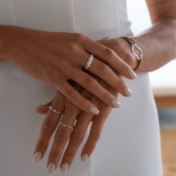 Alternative view of Ring "Sierra" aus 925 Sterling Silber