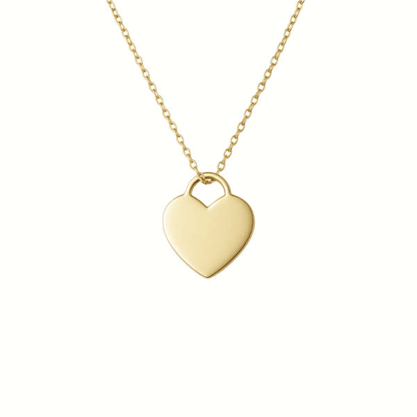 Rollokette „Ana Maria“ aus 925 Sterling Silber, goldplattiert, mit Gravur