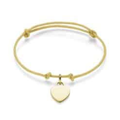 Armband Herz Helen Multicolor 925 Sterling Silber goldplattiert