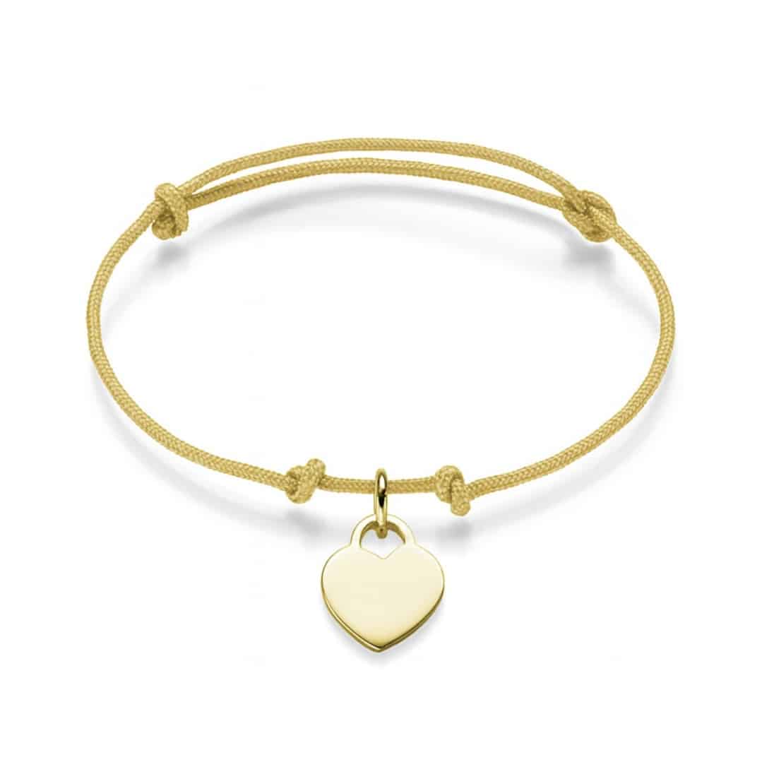 Armband Herz Helen Multicolor 925 Sterling Silber goldplattiert