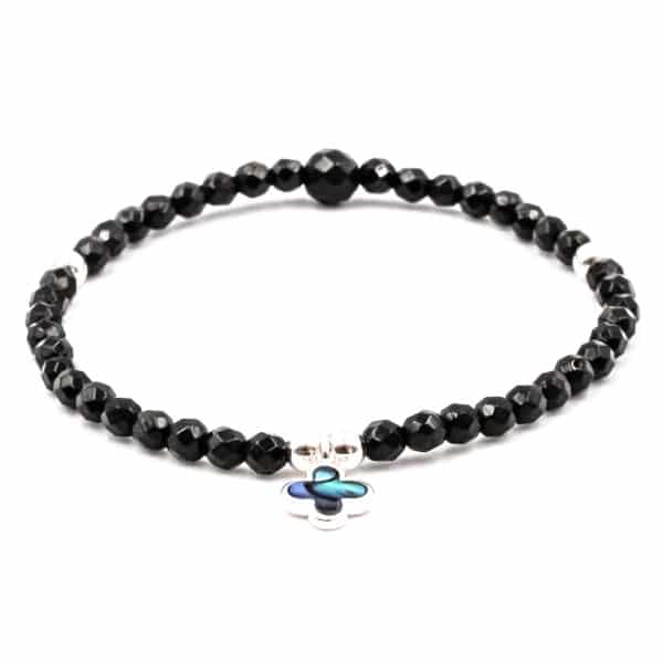 Kugelarmband "Flaur" Edelstein mit 925 Sterling Silber