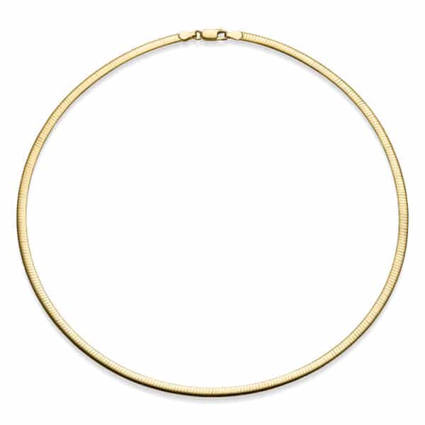 Kette "Divine" aus 925 Sterling Silber, goldplattiert