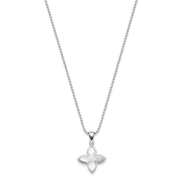 Kette "Coslada" aus 925 Sterling Silber mit Perlmutt