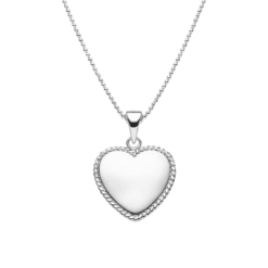 Kette "Amore" aus 925 Sterling Silber, mit Gravur