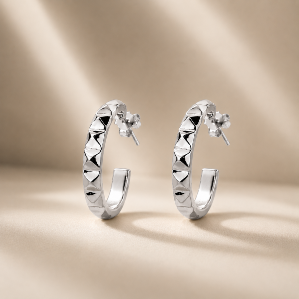 Creolen "Sierra" aus 925 Sterling Silber
