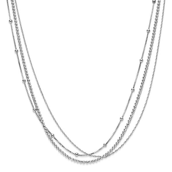 Kette "ThreeSeasons" aus 925 Sterling Silber