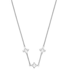 Kette Mini Coslada 3er Blume 925 Sterling Silber