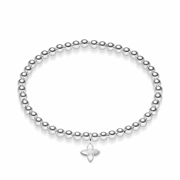 Kugelarmband „Coslada“ mit Perlmutt aus 925er Sterling Silber