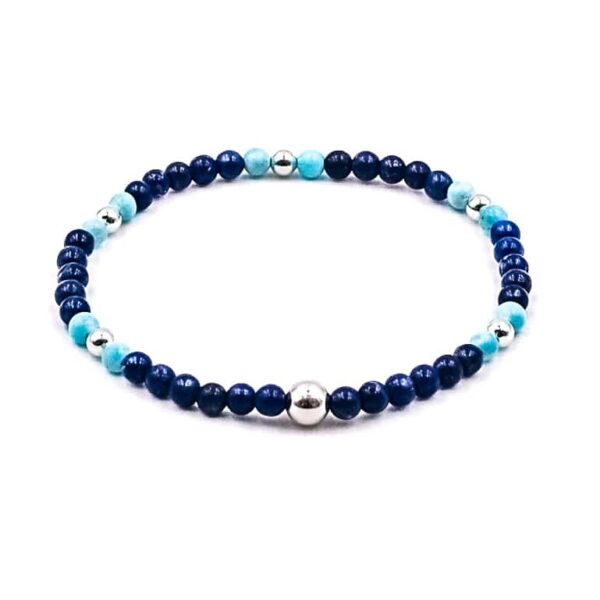 Kugelarmband Gerrit Edelstein mit 925 Sterling Silber