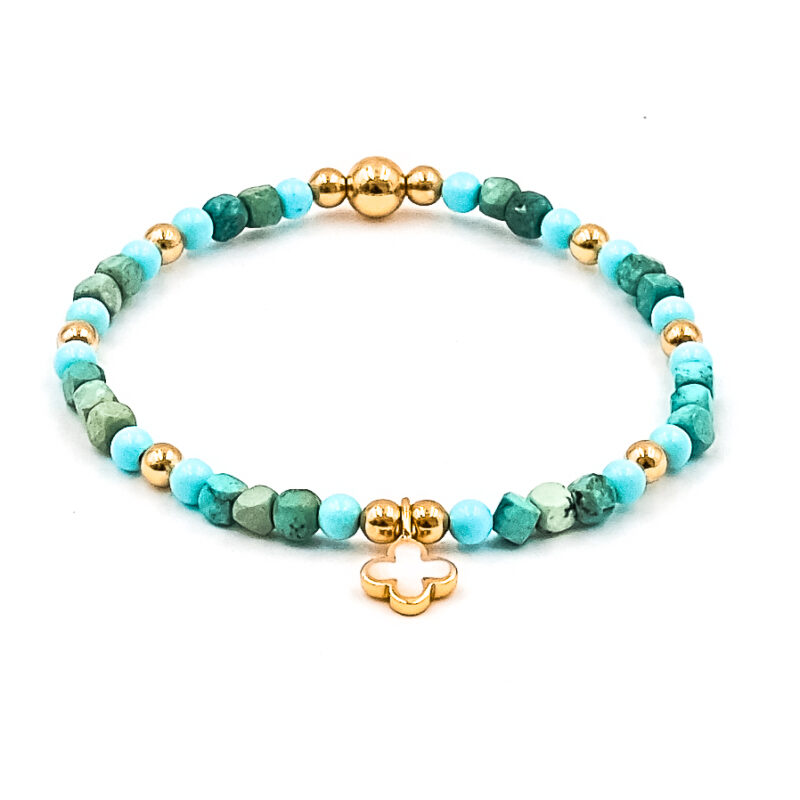 Kugelarmband Juan Edelstein mit 925 goldplattiert