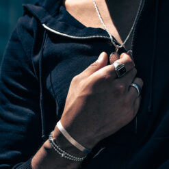 Alternative view of MEN Kugelarmband Zoe 925 Sterling Silber, 4mm