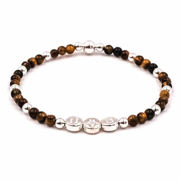 Kugelarmband Malibu Edelstein 925 Sterling Silber