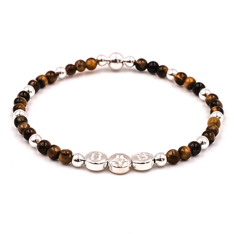 Kugelarmband Malibu Edelstein 925 Sterling Silber