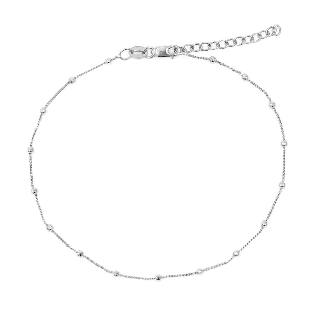 Fußkette "Mondello" 925 Sterling Silber