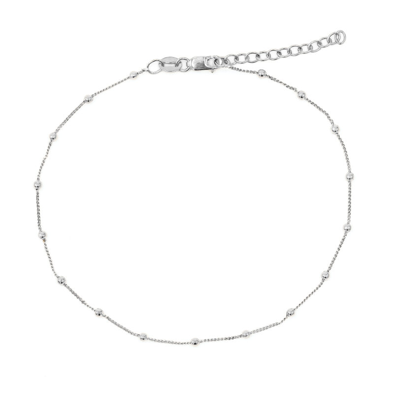 Fusskette Mondello 925 Sterling Silber