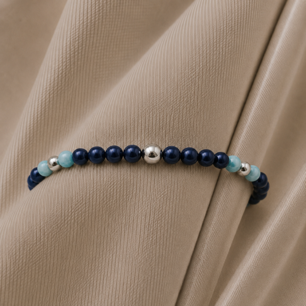 Kugelarmband Gerrit Edelstein mit 925 Sterling Silber