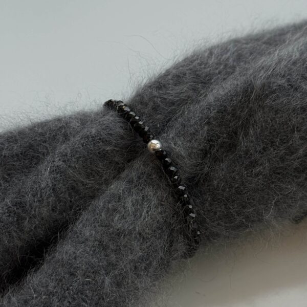 Kugelarmband Tiara Edelstein mit 925 Sterling Silber