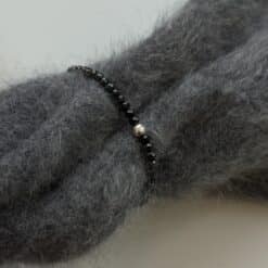 Alternative view of MEN Kugelarmband „Tiara“ mit Edelstein aus 925er Sterling Silber