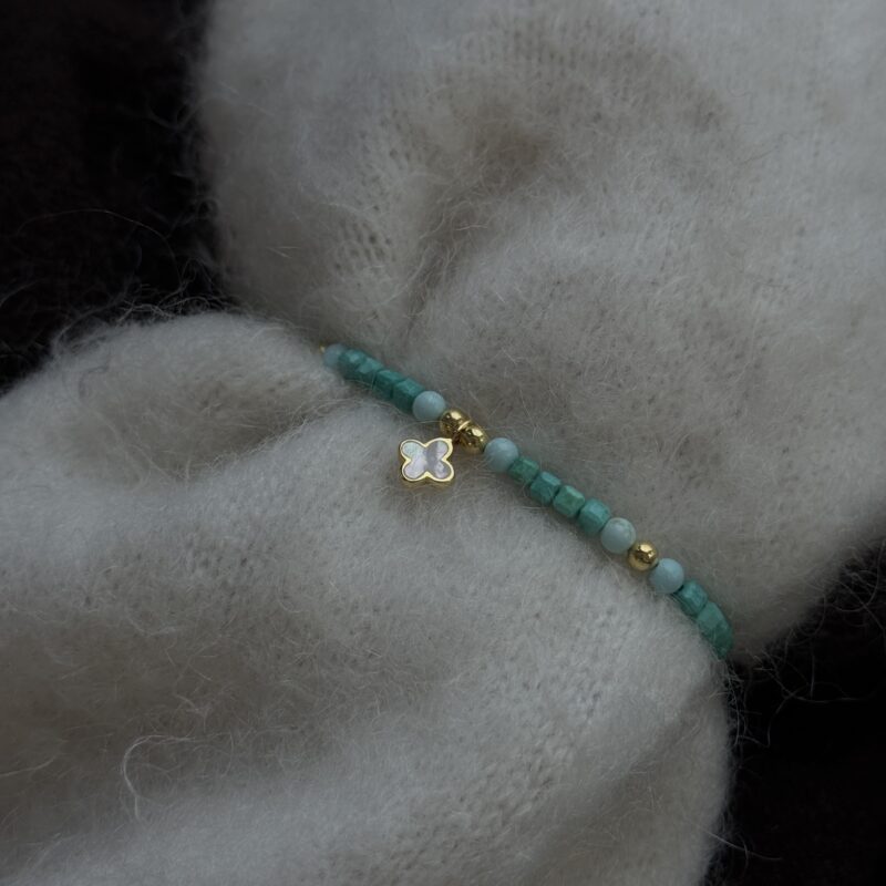 Kugelarmband Juan Edelstein mit 925 goldplattiert