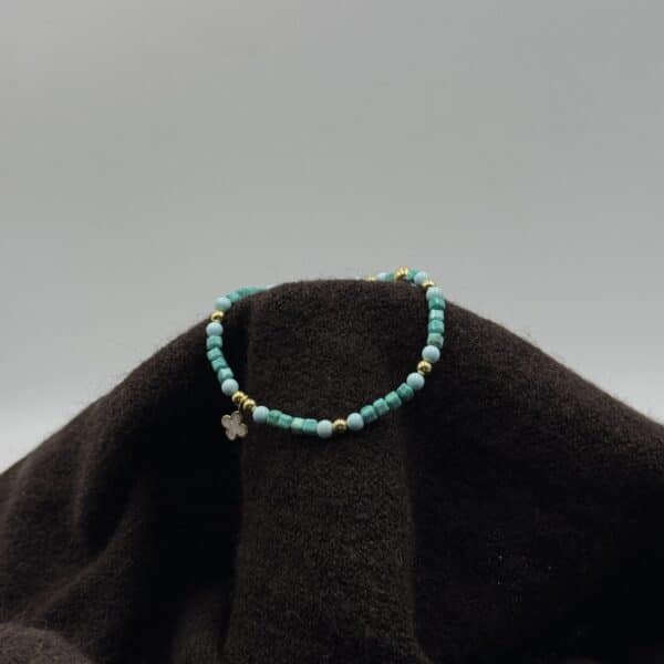 Alternative view of Kugelarmband Juan Edelstein mit 925 goldplattiert