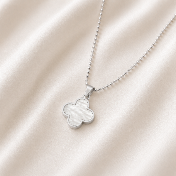 Kette "New York" mit Perlmutt aus 925 Sterling Silber