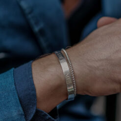 Alternative view of MEN Armband Amazona 925 Sterling Silber Gravur