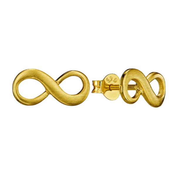 Ohrringe "Diera" aus 925 Sterling Silber, goldplattiert