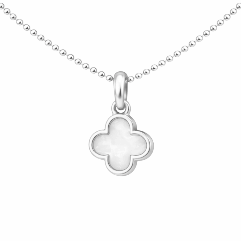 Kette "New York" mit Perlmutt aus 925 Sterling Silber