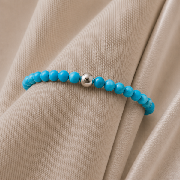 Kugelarmband Serpente Edelstein mit 925 Sterling Silber