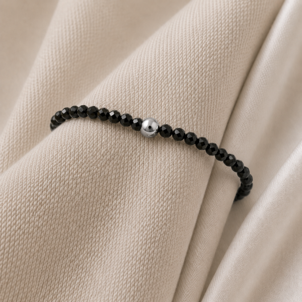Kugelarmband Tiara Edelstein mit 925 Sterling Silber