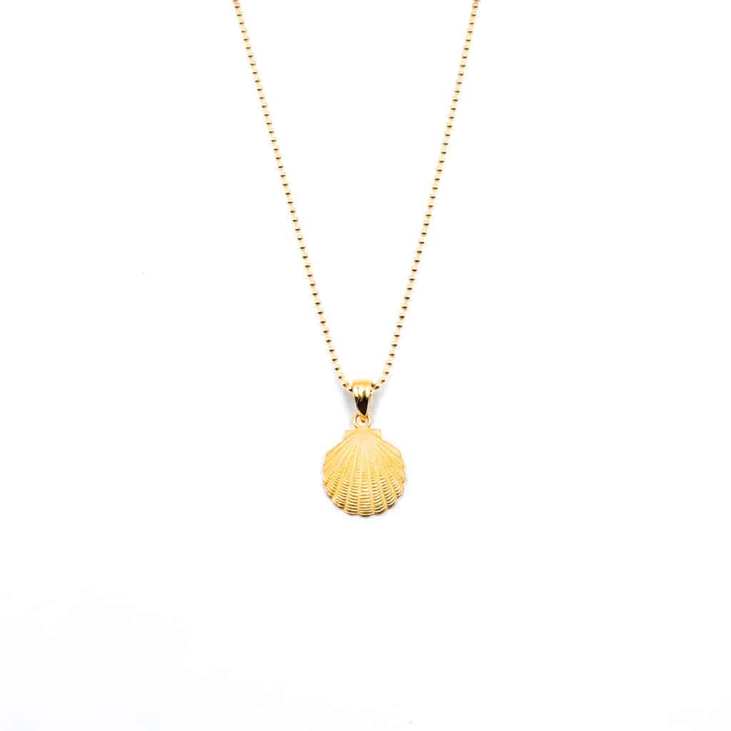 Kette "Guscio" 925 Sterling Silber, goldplattiert