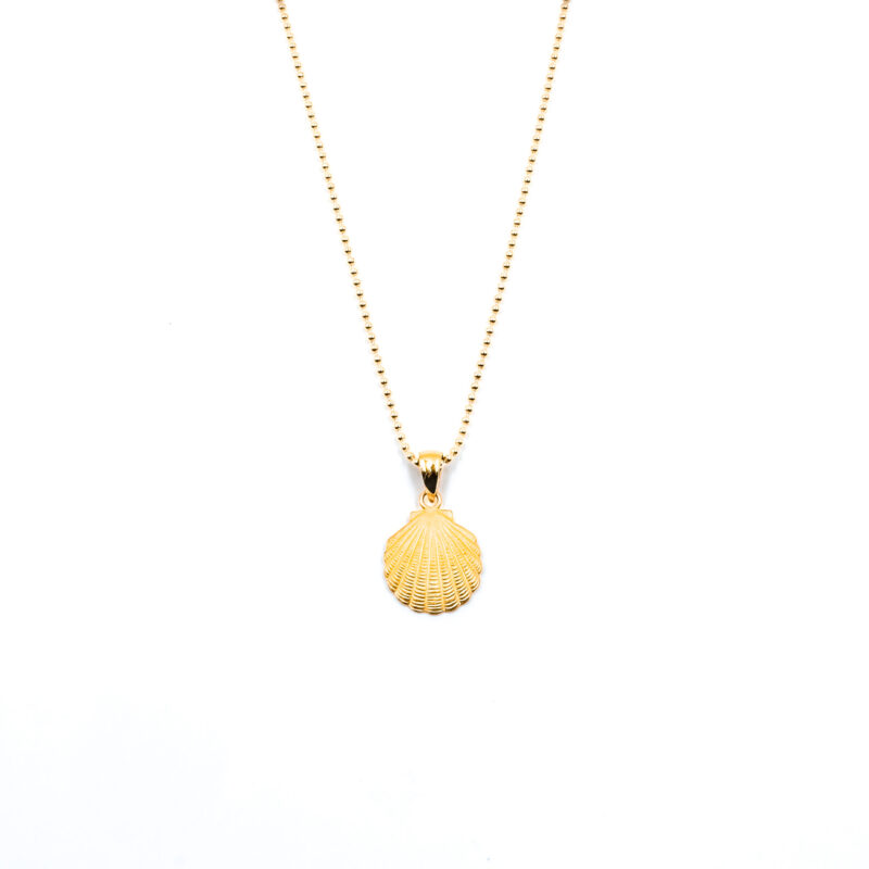 Kette "Guscio" 925 Sterling Silber, goldplattiert