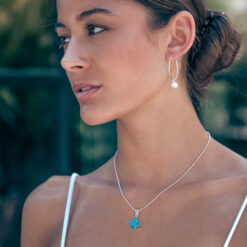 Alternative view of Kette Coslada Türkis 925 Sterling Silber