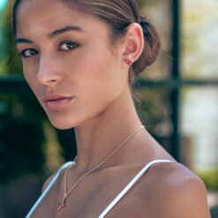 Alternative view of Ohrringe Ohrstecker Coslada Coral 925 Sterling Silber