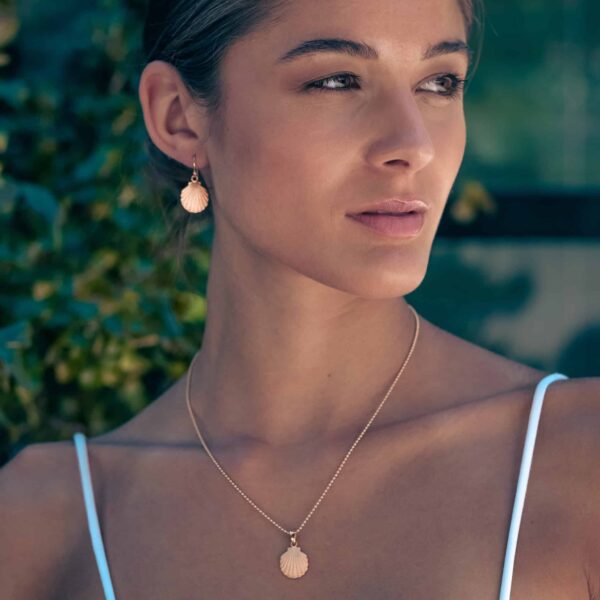 Alternative view of Kette "Guscio" 925 Sterling Silber, goldplattiert