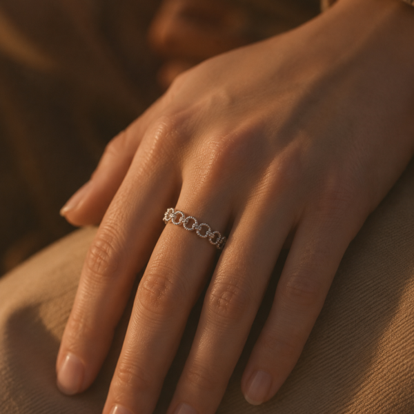 Ring "Glam" aus 925 Sterling Silber